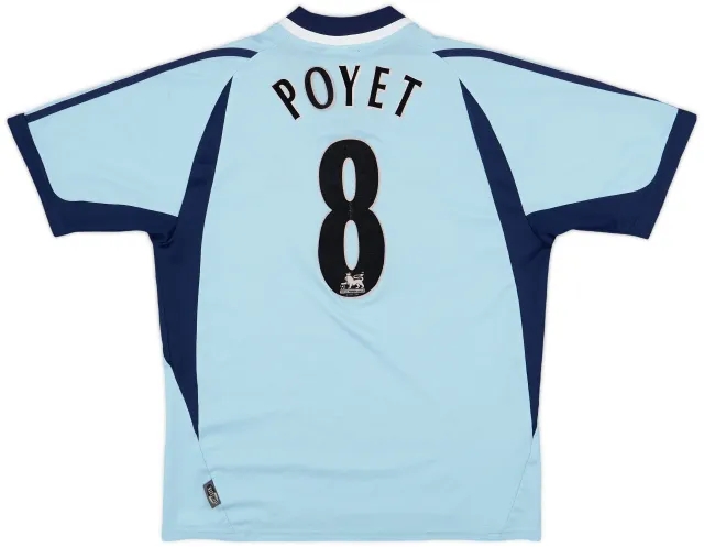 2001-02 Tottenham Away Shirt Poyet #8 - 5/10 - (M)