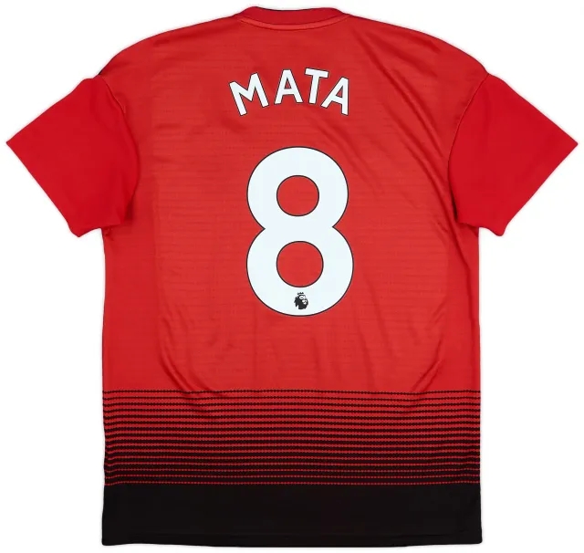 2018-19 Manchester United Home Shirt Mata #8 - 6/10 - (M)