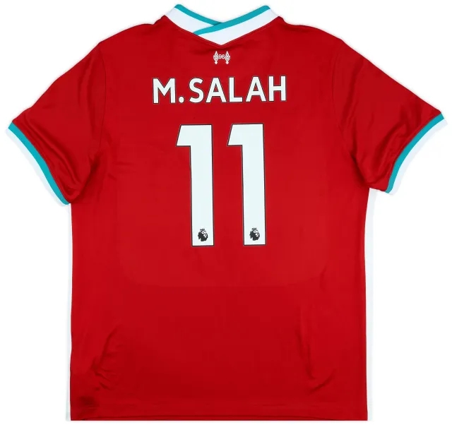 2020-21 Liverpool Home Shirt M.Salah #11 - 8/10 - (XL)