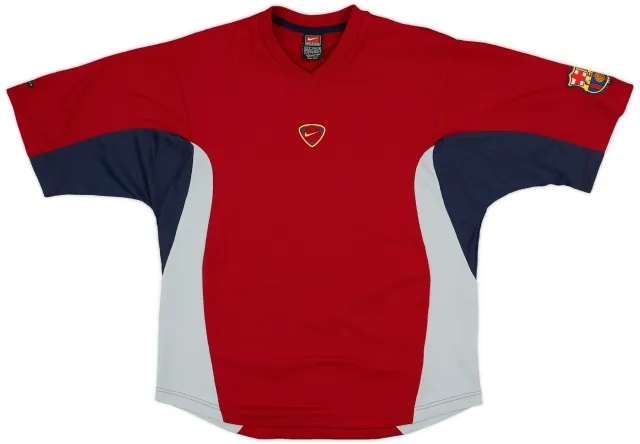 2000-01 Barcelona Nike Training Shirt - 7/10 - (M)