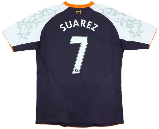 2012-13 Liverpool Third Shirt Suarez #7 - 8/10 - (L)
