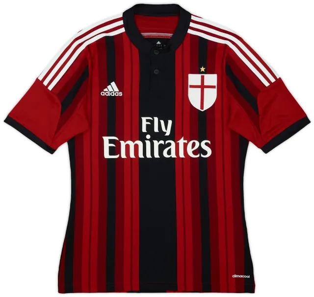 2014-15 AC Milan Home Shirt - 10/10 - (S)