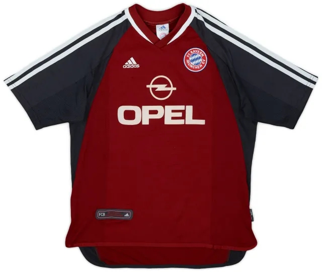 2001-02 Bayern Munich Home Shirt - 6/10 - (L.Boys)