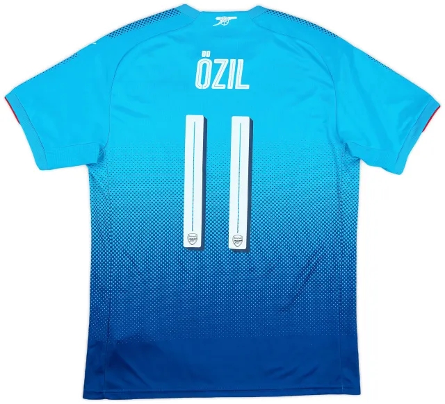 2017-18 Arsenal Away Shirt Ozil #11 - 9/10 - (M)