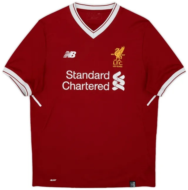 2017-18 Liverpool 125 Years Home Shirt - 5/10 - (M)