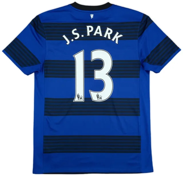 2011-13 Manchester United Away Shirt J.S. Park #13 - 9/10 - (M)