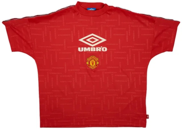 1998-99 Manchester United Umbro Training Shirt - 8/10 - (XL)