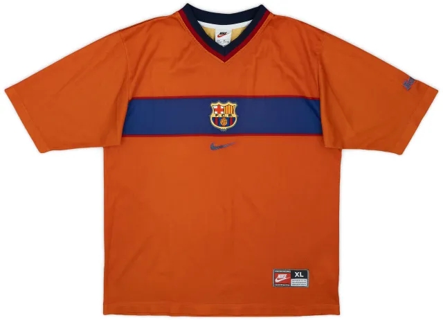 1998-00 Barcelona Basic Third Shirt - 9/10 - (XL.Boys)