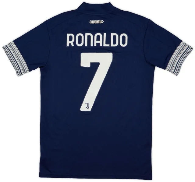 2020-21 Juventus Away Shirt Ronaldo #7 - 8/10 - (S)