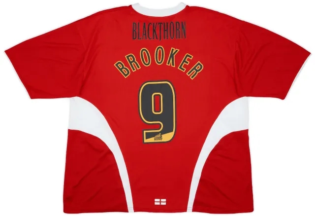 2005-06 Bristol City Home Shirt Brooker #9 - 8/10 - (XL)