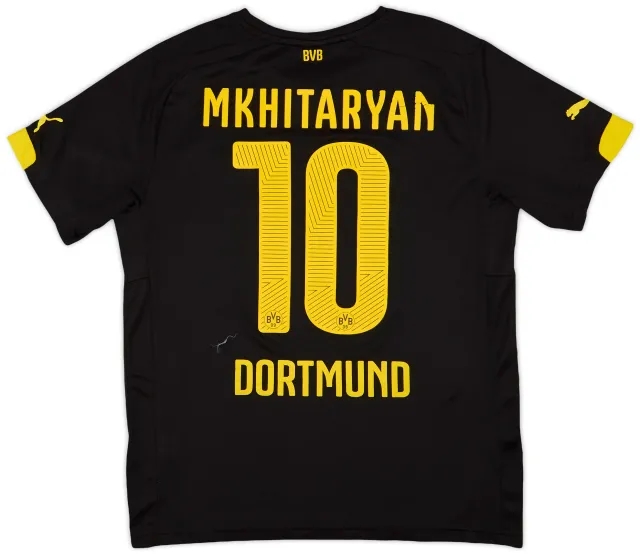 2014-16 Borussia Dortmund Away Shirt Mkhitaryan #10 - 6/10 - (M)