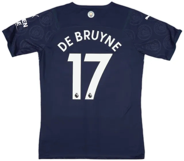 2021-22 Manchester City Authentic Third Shirt De Bruyne #17 (XXL)