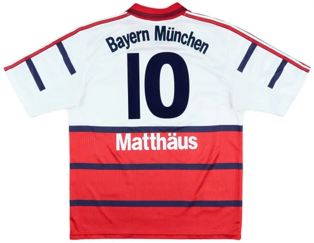 1998-00 Bayern Munich Away Shirt Matthaus #10 - 6/10 - (M)