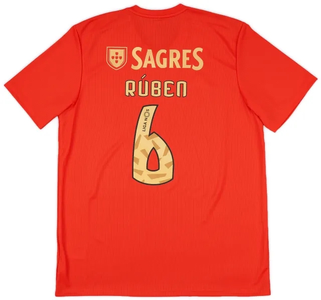 2020-21 Benfica Home Shirt Ruben #6 (XL)