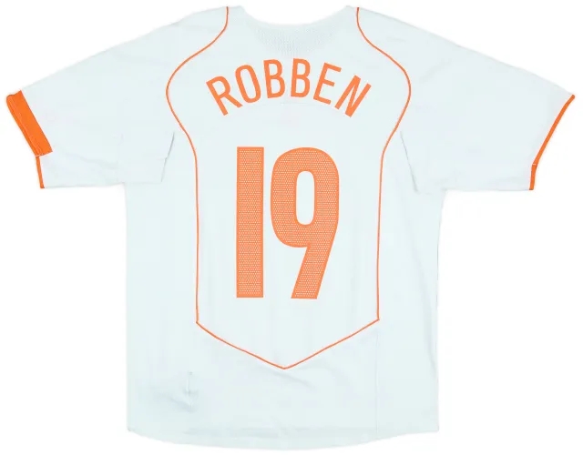 2004-06 Netherlands Away Shirt Robben #19 - 6/10 - (L)