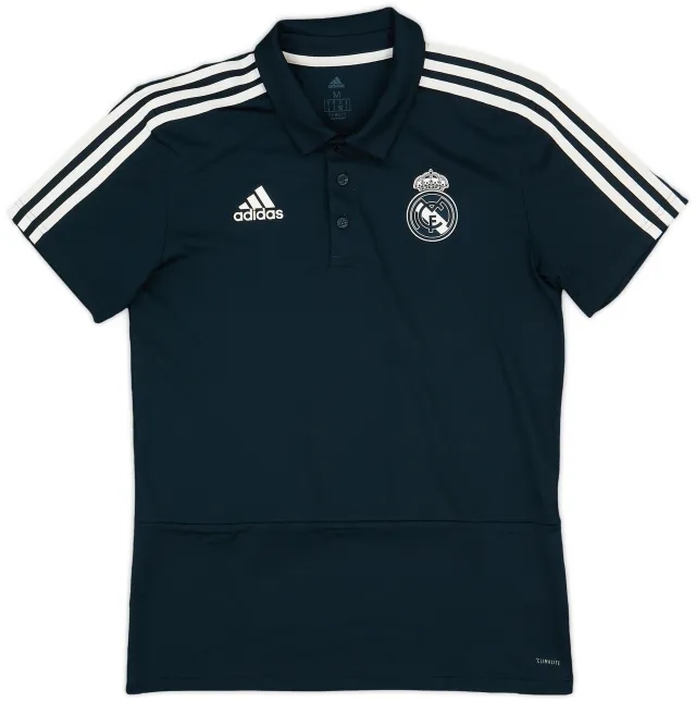 2018-19 Real Madrid adidas Polo Shirt - 8/10 - (M)