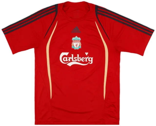 2009-10 Liverpool adidas Training Shirt - 7/10 - (L)