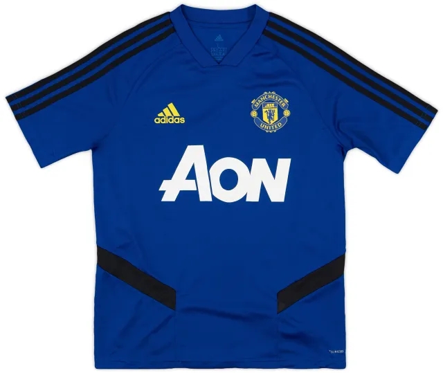 2015-16 Manchester United adidas Training Shirt - 8/10 - (L.Boys)