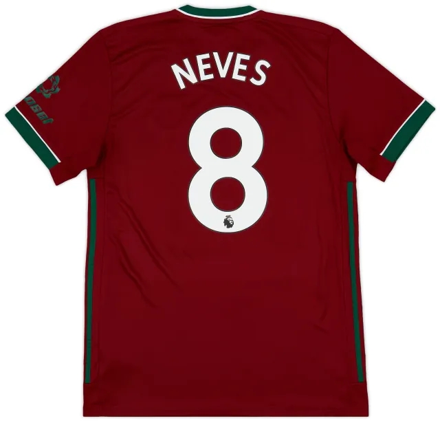 2020-21 Wolves Third Shirt Neves #8 - 8/10 - (M)