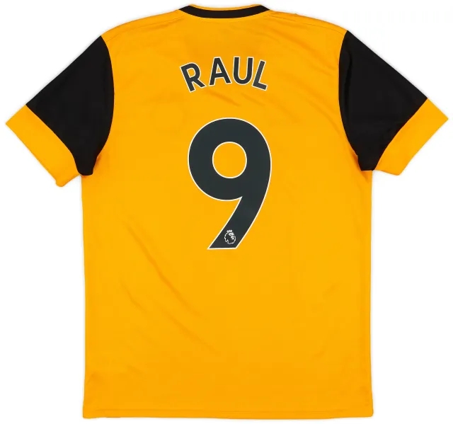 2020-21 Wolves Home Shirt Raul #9 - 8/10 - (M)