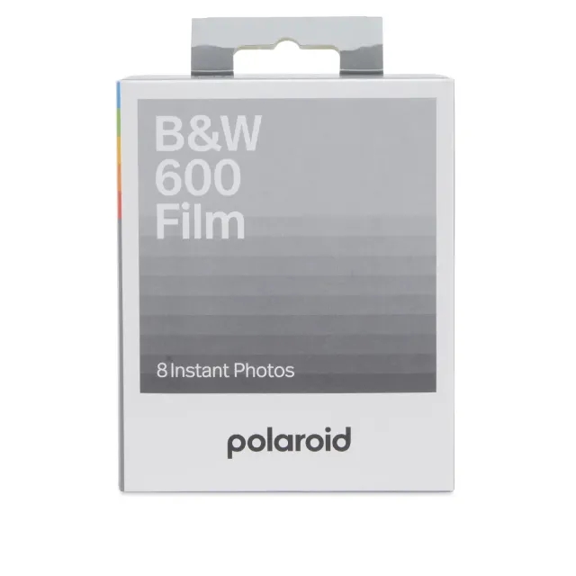 Polaroid B&W 600 Film 8 Photos