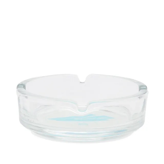Houseplant by Seth Rogen Glass Ashtray - Paper Airplane Clear