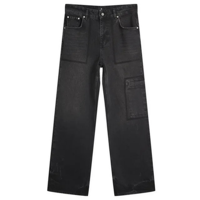 Represent Men's R3 Drive Denim Jet Black