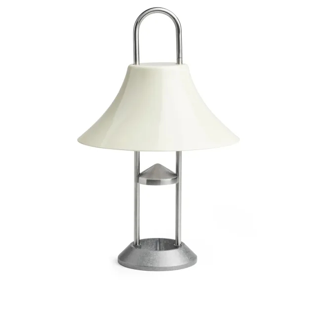 HAY Mousqueton Portable Lamp Oyster White