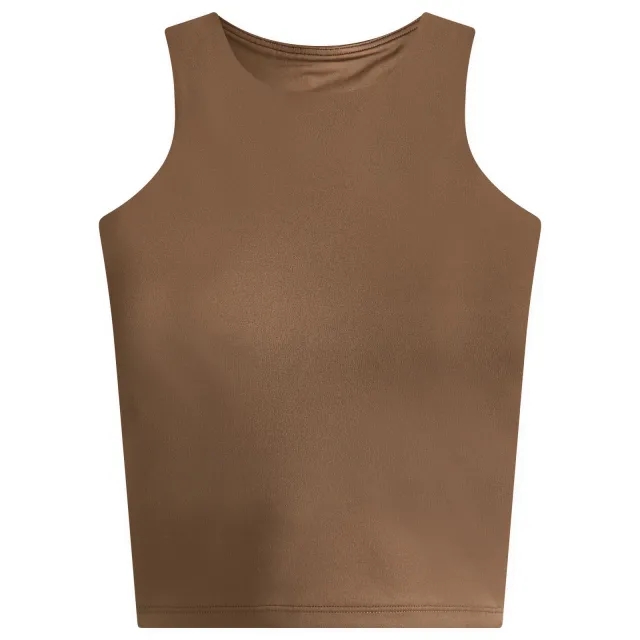 The North Face Women's Refina Longline Bra Top Smokey Brown
