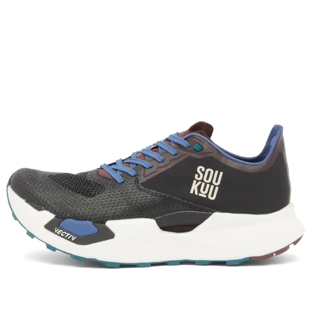 The North Face Men's x Soukuu Vectiv Pro Hybrid Sneakers Bitter Chocolate/Soil Brown