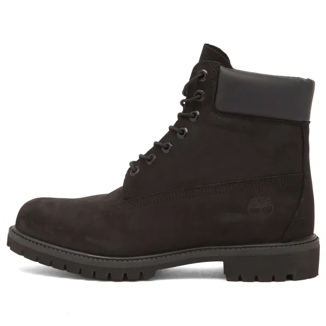 Timberland Men's 6" Premium Boot Black Nubuck