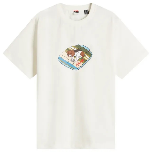 NANGA Men's Eco Hybrid Dog T-Shirt White