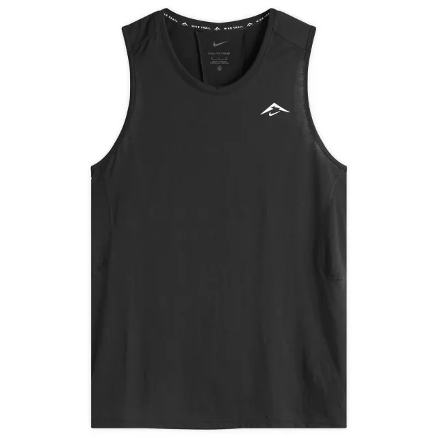 Nike Running Solar Chase Tank Top Black/White