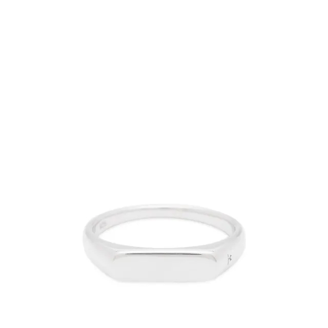 Tom Wood Men's Knut Ring M 925 Sterling Silver