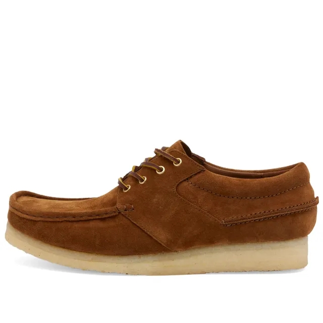 Clarks Originals Men's Wallabee Boot Cola Suede