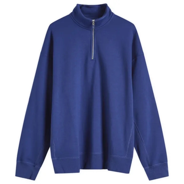Nike Wool Classics Quarter Zip Top Blue Void