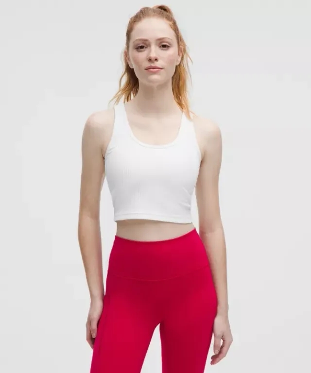 lululemon – Women's Power Pivot Training Tank Top – Color White – Size L