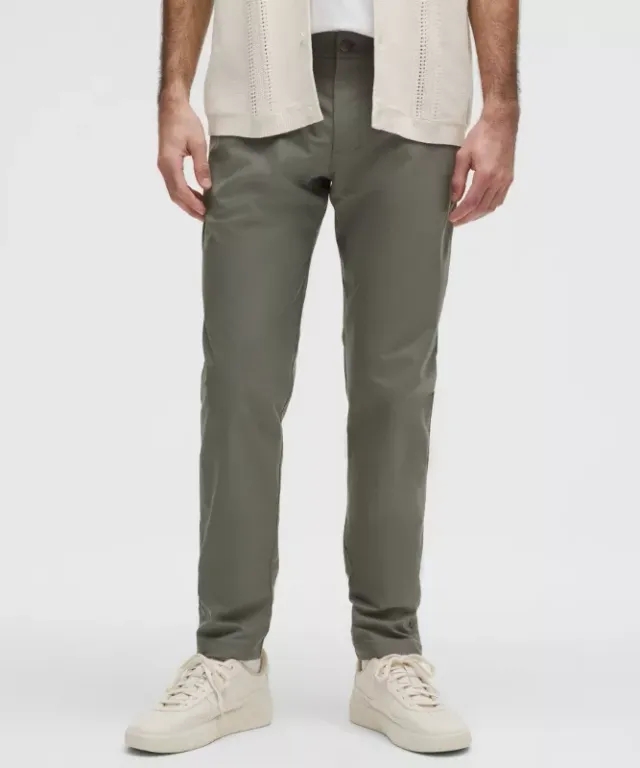 lululemon – Men's ABC Slim-Fit Trousers 32L Smooth Twill – Color Grey – Size 29