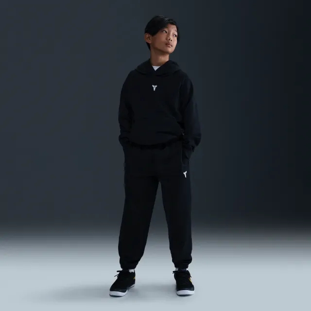 Nike Kobe Older Kids' Therma-FIT Trousers - Black - Polyester