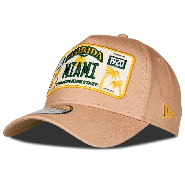 New Era E-frame Closed Back Unisex Caps - Brown
