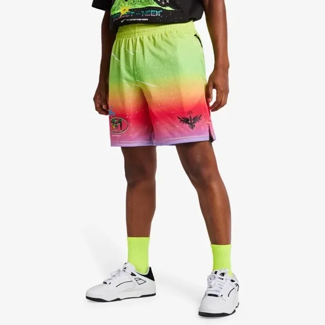 PUMA Melo 1Love Basketball Shorts Men, Yellow Alert