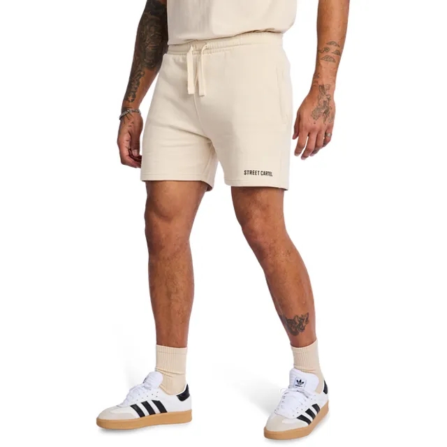 Street Cartel Darkside Men Shorts - White