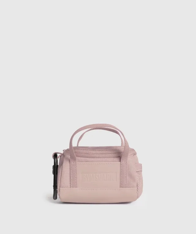  Mini Everyday Holdall Keychain - Muted Pink