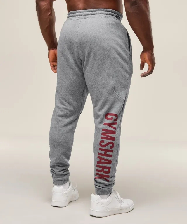  Power Wordmark Joggers - Charcoal Core Marl