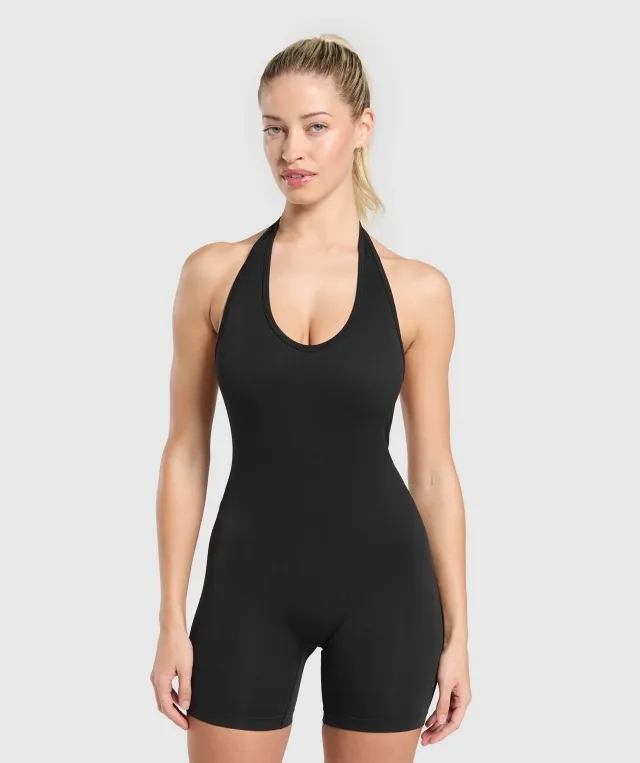  Everyday Seamless 5" All in One Short  - Black