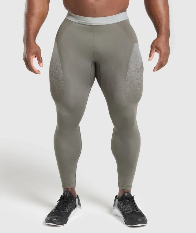  Shadow Seamless Tights - Meteor Grey
