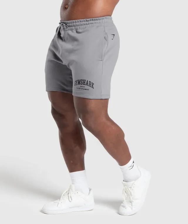  2012 Lifting Shorts - Medium Grey