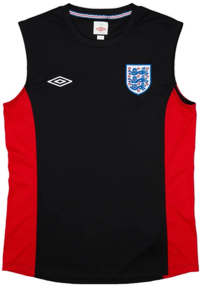 2010-11 England Umbro Training Vest - 8/10 - (M)