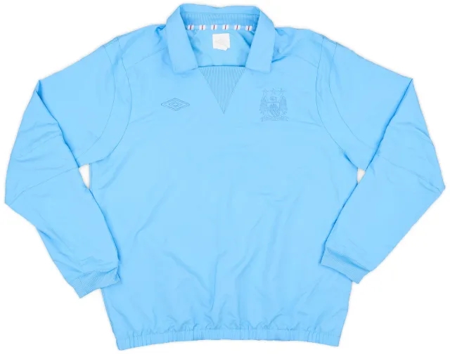2010-11 Manchester City Umbro Drill Top - 9/10 - (XL)