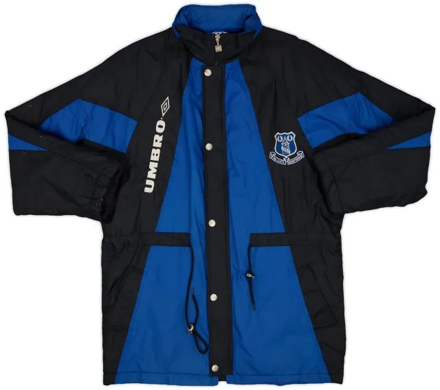 1992-93 Everton Umbro Bench Coat - 7/10 - (M)